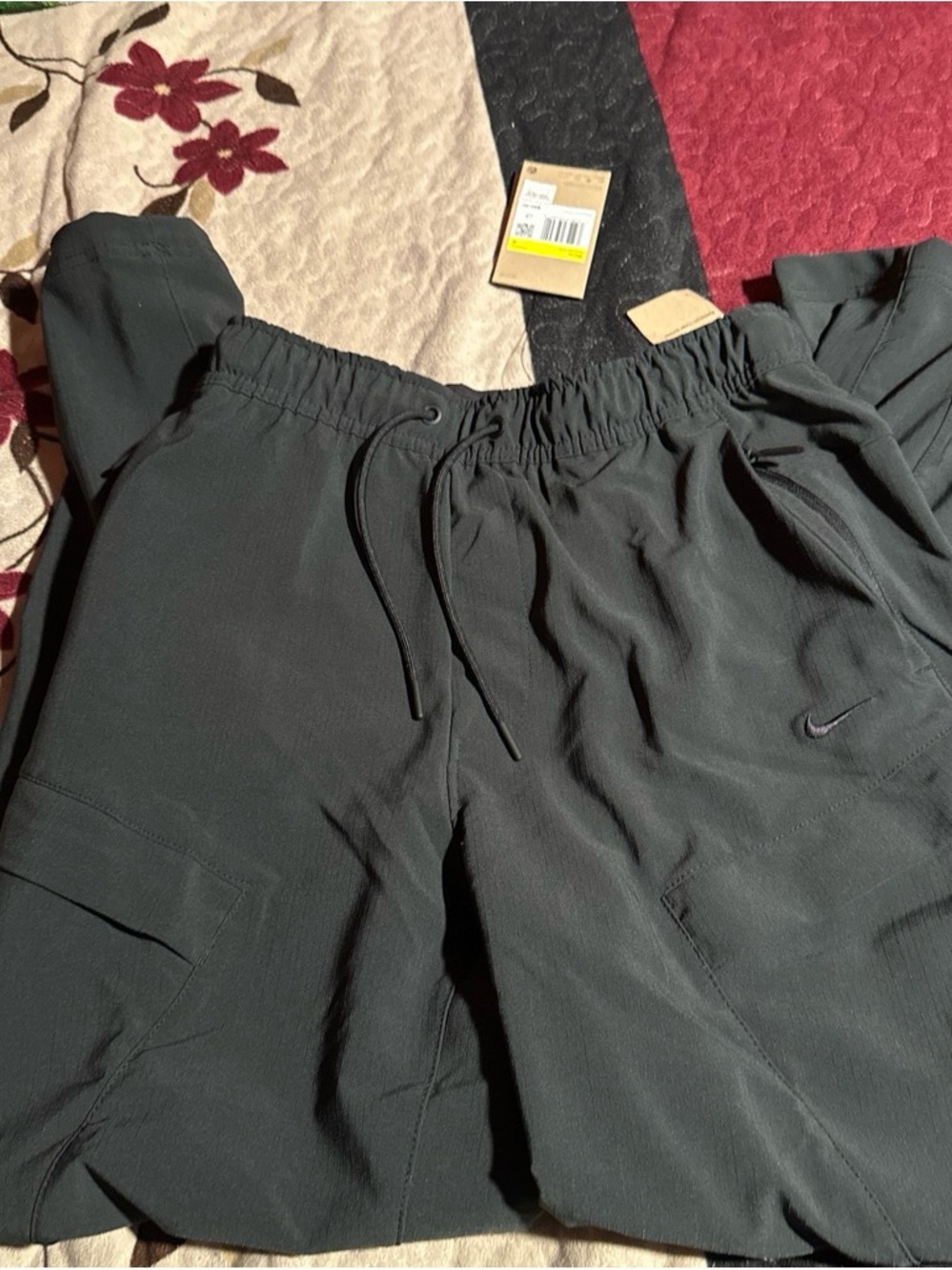 Nike Dark Charcoal Cargo Track Pants